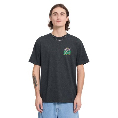 тениска,мъжки,тениски,дамски,тениски,volcom,tipsy,rat,heather,short,sleeve,t,shirt,black,(heather,black)