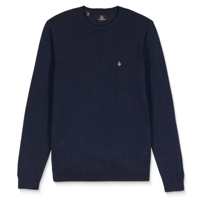 блуза,мъжки,пуловери,дамски,пуловери,volcom,uperstand,sweater,blue,(navy)