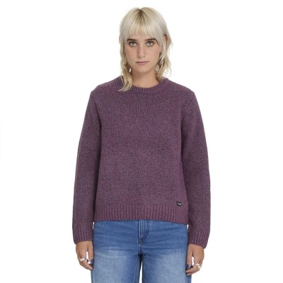 блуза,мъжки,пуловери,дамски,пуловери,volcom,wedmonder,sweater,purple,(orchid)