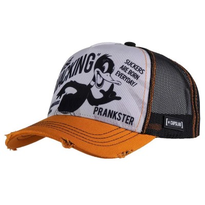 шапка,всички,шапки,capslab,daffy,duck,1,black,cap,white,(orange,white)