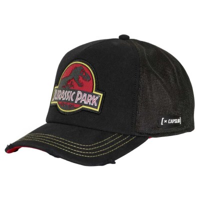 шапка,всички,шапки,capslab,jurassic,park,logo,cap,black,(black)