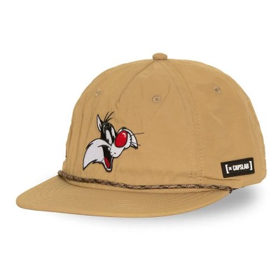 шапка,всички,шапки,capslab,looney,tunes,goofy,black,cap,brown,(brown)