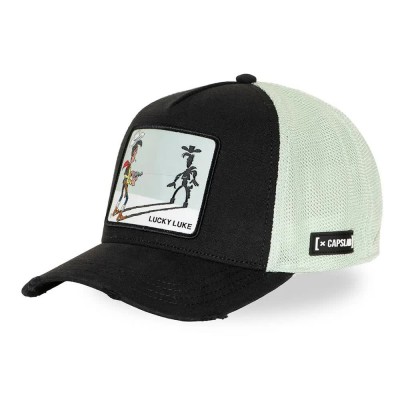 шапка,всички,шапки,capslab,lucky,luke,flush,cap,black,(black,white)