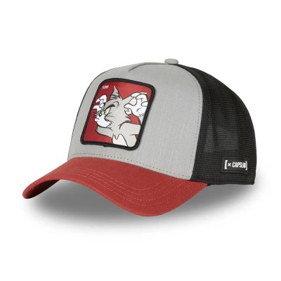 шапка,всички,шапки,capslab,tom,&,jerry,grille,cap,grey,(red,grey)