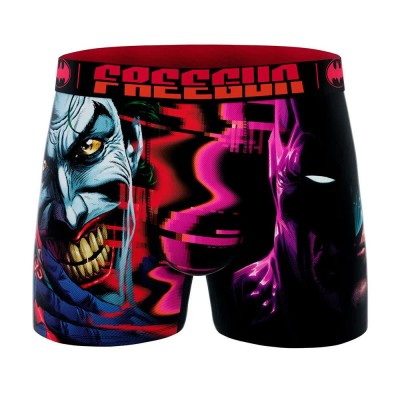 боксерки,мъжко,бельо,freegun,dc,batman,onomatopoeia,boxers,black,(red,black)