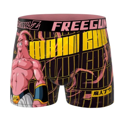 боксерки,мъжко,бельо,freegun,dragon,ball,z,majin,buu,boxers,black,(pink,black)