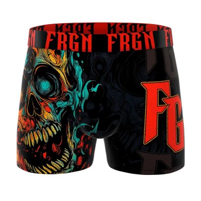 боксерки,мъжко,бельо,freegun,skulls,calaveres,boxers,black,(black,red)