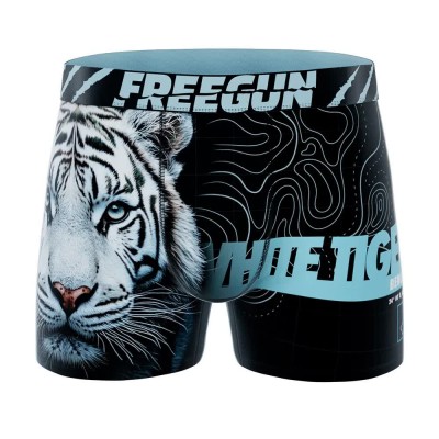боксерки,мъжко,бельо,freegun,white,animal,boxers,black,(white,black)
