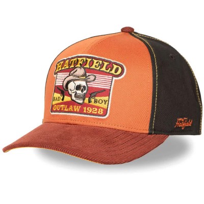 шапка,всички,шапки,hatfield,outlaw,1928,cap,orange,(orange,black)