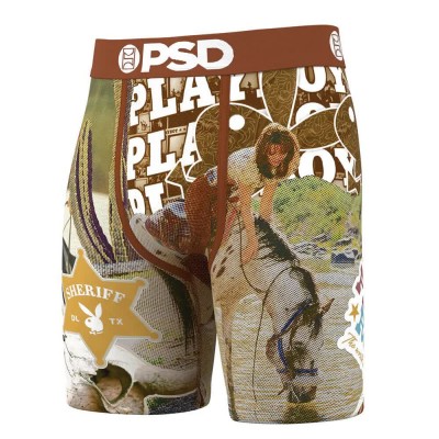 боксерки,мъжко,бельо,psd,pb,new,sheriff,boxers,brown,(brown,white)