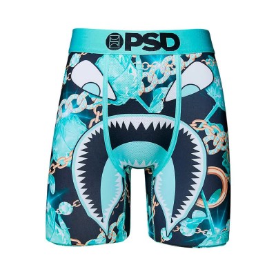 боксерки,мъжко,бельо,psd,warface,&,co,boxers,blue,(silver,white)