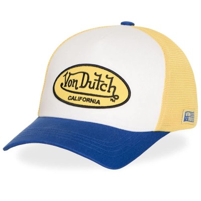 шапка,всички,шапки,von,dutch,vd,1,cb,lof,b42,cap,multicolor,(white,blue,yellow)