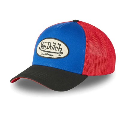 шапка,всички,шапки,von,dutch,vd,1,cb,terry,14,cap,multicolor,(blue,black,red)