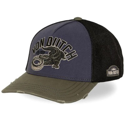 шапка,всички,шапки,von,dutch,vd,1,pcb,wild,10,cap,multicolor,(blue,brown)