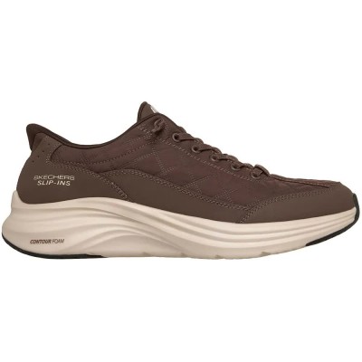 маратонки,мъжки,маратонки,дамски,маратонки,skechers,contour,foam,cozy,fit,trainers,brown,(brown)