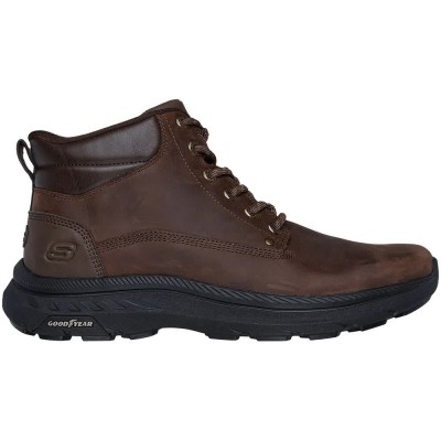 обувки,дамски,боти,мъжки,боти,skechers,pollard,boots,brown,(cocoa)