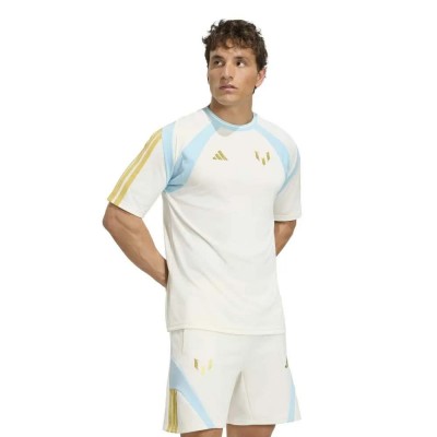 тениска,мъжки,тениски,дамски,тениски,adidas,lionel,messi,house,of,tiro,jersey,short,sleeve,t,shirt,white,(off,white,ice,blue)