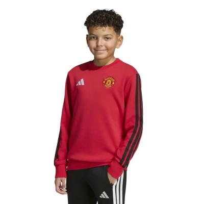 блуза,детски,блузи,adidas,manchester,united,crew,sweatshirt,red,(mufc,red)