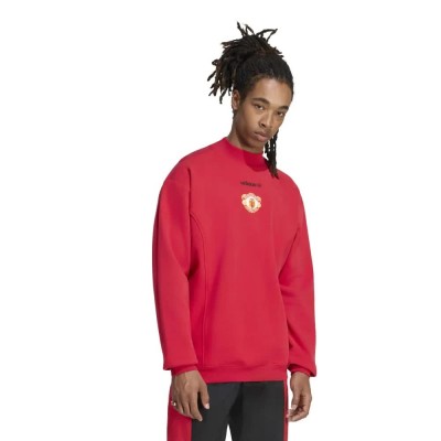 блуза,мъжки,пуловери,adidas,manchester,united,eqt,sweatshirt,red,(mufc,red)