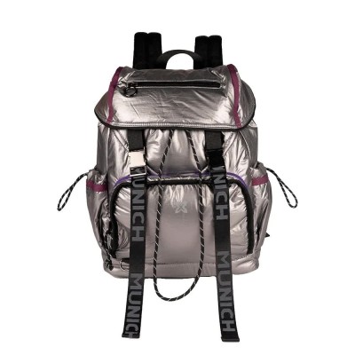 раница,раници,munich,glossy,backpack,silver,(chrome,silver)