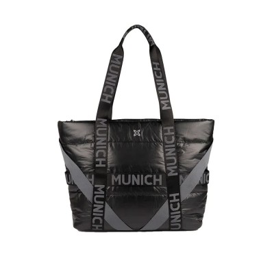 пазарска,чанта,всички,чанти,munich,glossy,shopper,bag,black,(black)