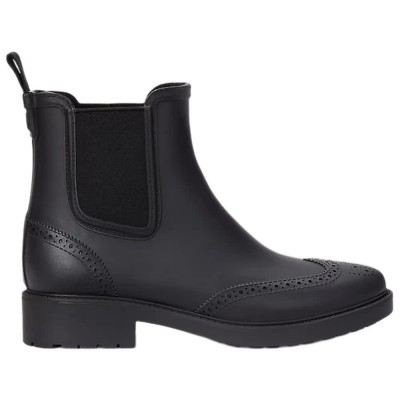 обувки,дамски,боти,мъжки,боти,lauren,preslie,rubber,rain,boots,black,(black)