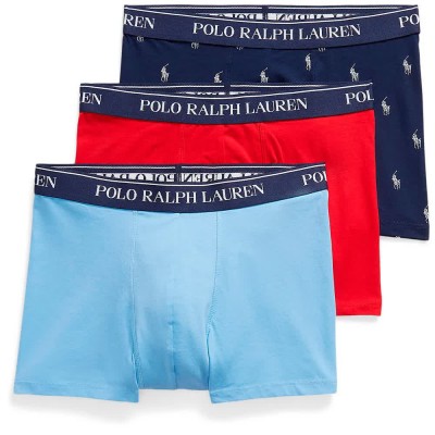 боксерки,мъжко,бельо,polo,ralph,lauren,714830299,trunk,boxers,3,units,multicolor,(navy,aop,bristol,blue,rl,red)