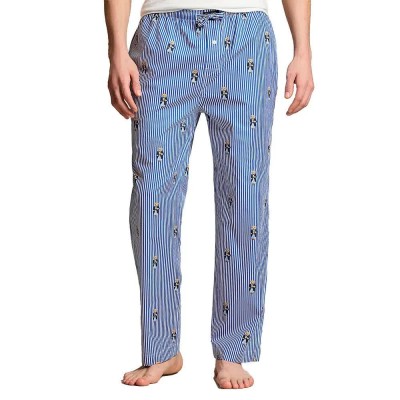 пижама,мъжки,пижами,polo,ralph,lauren,polo,bear,striped,pyjama,pants,blue,(newport,navy)