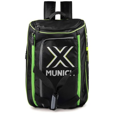 раница,раници,munich,padel,basic,training,25l,backpack,black,(lime)