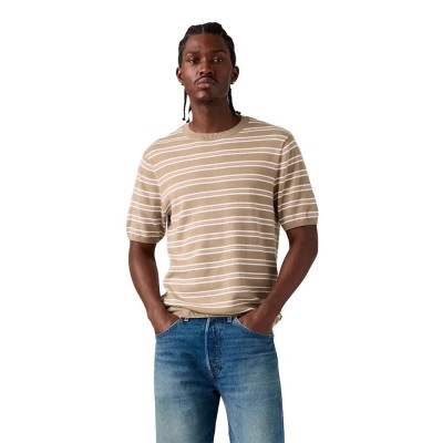 блуза,мъжки,пуловери,дамски,пуловери,levi´s,®,007tb,short,sleeve,sweater,yellow,(egret)