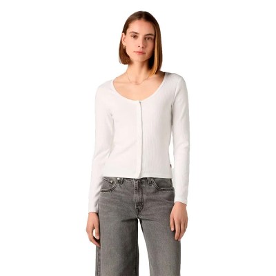тениска,мъжки,тениски,дамски,тениски,levi´s,®,austen,button,long,sleeve,t,shirt,white,(bright,white)