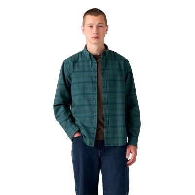 риза,с,дълъг,ръкав,дамски,ризи,мъжки,ризи,levi´s,®,authentic,long,sleeve,shirt,blue,(dark,slate,garment,dye)