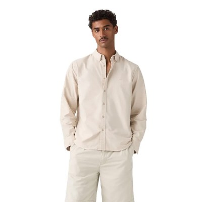 риза,с,дълъг,ръкав,дамски,ризи,мъжки,ризи,levi´s,®,authentic,long,sleeve,shirt,beige,(pumice,stone,garment,dye)