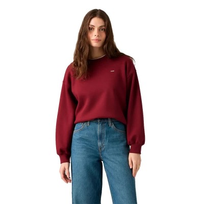 блуза,дамски,блузи,levi´s,®,everyday,sweatshirt,red,(warm,cabernet)