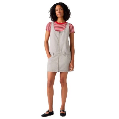 рокля,дамски,поли,и,рокли,levi´s,®,mini,zip,dress,sleeveless,short,dress,blue,(pebbled,path)