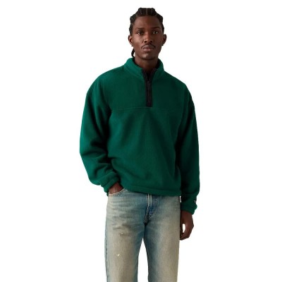 блуза,мъжки,пуловери,levi´s,®,redwood,half,zip,sweatshirt,green,(ponderosa,pine)