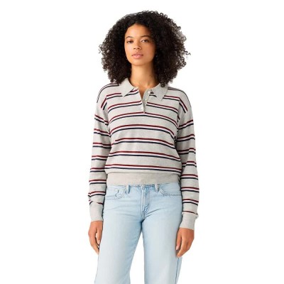 дамски,блузи,с,яка,мъжки,блузи,с,яка,levi´s,®,super,soft,long,sleeve,polo,grey,(light,grey,heather)
