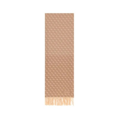 шал,ръкавици,шапки,и,шалове,guess,aw5663vis03,scarf,brown,(taupe,multi)