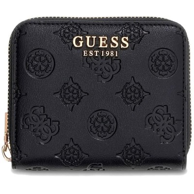 портфейли,и,портмонета,guess,carmella,small,woman,wallet,black,(black,logo)