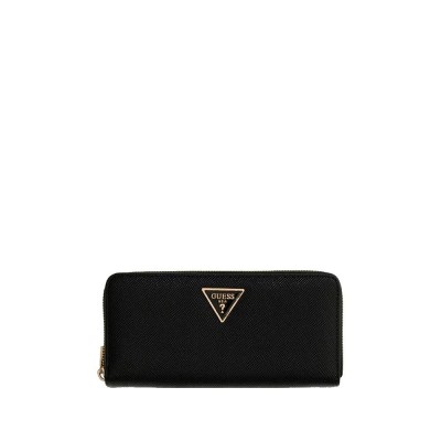 портфейли,и,портмонета,guess,laurel,ii,large,woman,wallet,black,(black)