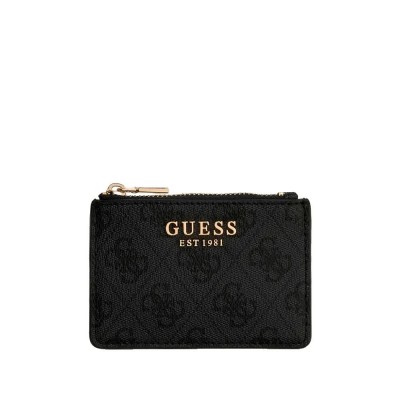 портфейли,и,портмонета,guess,laurel,ii,woman,wallet,black,(coal,logo)