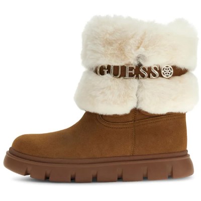 дамски,боти,мъжки,боти,guess,maribel,booties,brown,(dark,tan)