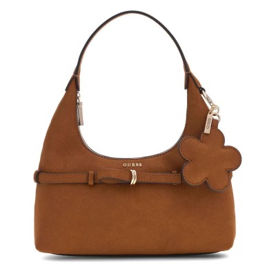 чанта,за,през,рамо,всички,чанти,guess,taylor,mini,shoulder,bag,brown,(cognac)