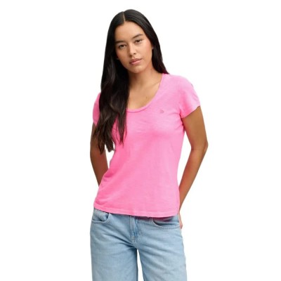 тениска,мъжки,тениски,дамски,тениски,superdry,studios,scoop,neck,short,sleeve,t,shirt,pink,(fluro,pink)