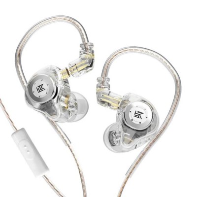 слушалки,kz,edx,pro,no,mic,headset,silver,(black)