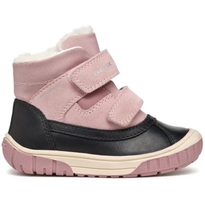 обувки,дамски,боти,мъжки,боти,geox,omar,waterproof,c,boots,pink,(black,rose)