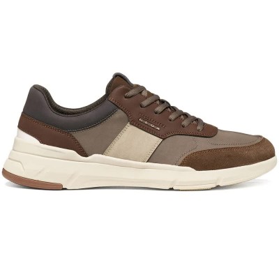 маратонки,мъжки,маратонки,дамски,маратонки,geox,vittour,a,trainers,brown,(dove,grey,dark,brown)