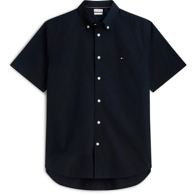 риза,с,къс,ръкав,дамски,ризи,мъжки,ризи,tommy,hilfiger,core,flex,short,sleeve,shirt,blue,(navy,blue)