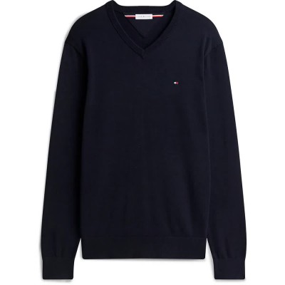 блуза,мъжки,пуловери,дамски,пуловери,tommy,hilfiger,mw0mw42249,v,neck,sweater,blue,(desert,sky)
