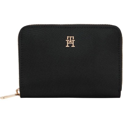 портфейли,и,портмонета,tommy,hilfiger,popette,medium,woman,wallet,black,(black)